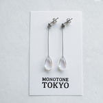 静かな夜の雨(クリア)ピアス&イヤリング