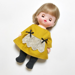 【ka-ko2515sa様専用】メルちゃんの服  エプロンワンピース