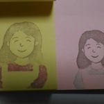《予約済》はんけし付箋紙『お母さん』
