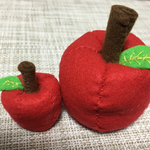 フェルトままごと りんご 送料込み フェルト フルーツ