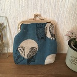 [再販 ]  幸せのフクロウ🦉のがま口財布👛
