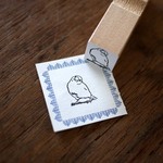 白文鳥　はんこ