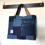 sowelu2015様専用 デニムパッチ tote bag m184
