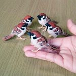 すずめマスコット(小)