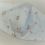 大人女性*小花と蝶 送料無料 ８重立体マスク♪お好きなゴム色で❣