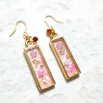 水桜ピアス(イヤリングへ変更可)