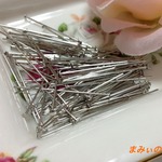 【再販!】Tピン　ニッケル　30mm 100本