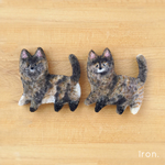 オーダーメイドねこのブローチ