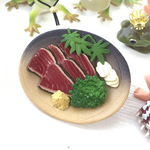 鰹のタタキブローチ