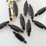 《14こ入り》A級・4×15mm ブラック リーフ 