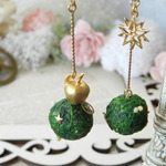 苔玉惑星のピアス*:;;:*星座のおとしもの*:;;:*