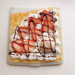 いちごチョコクレープのミラー（送料込み）