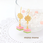 【再販】ちいさな ひしもち ピアス・イヤリング