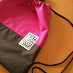 r様オーダー品☆防水布のナップサック2点