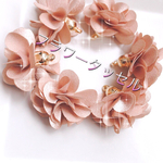 ピンク系♡フラワータッセル