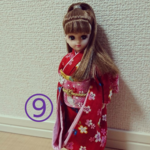 着物ラスト！ドーンと！なんちゃって着物😆⑨