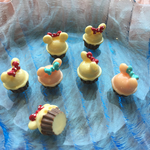 【5個】スウィーツ♡デコパーツ♡カップケーキ♡リボン