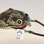 カエル MINIケロバック♪鳥獣戯画 茶♪
