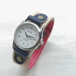 STITCH RUN LEATHER WATCH ⌚ 腕時計 // 受注生産
