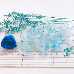 プリザーブドフラワーの薔薇  ハーバリウム素材