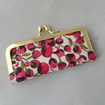 リバティ♡がま口印鑑ケース