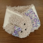 リバティ×ふわふわうさぎのネックウォーマー(ベッツィ)