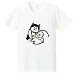 戌年さよならセール【戌年限定】犬兄弟Tシャツ 犬家族写真（ホワイト）犬写真館
