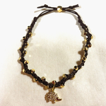 ハリネズミブレスレット(ブラウン)