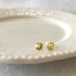 再販6♡スワロフスキー 1粒ピアス・イヤリング♡ジョンキル