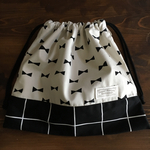 体操服袋  リボン