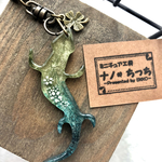 トカゲキーホルダー☆レジン☆爬虫類☆とかげ