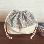 小花柄 お弁当袋 ❁