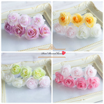 PrincesslittleRoseSet+*プリンセスローズのヘッドドレス/髪飾り　花飾り　　結婚式　ウェディングドレス　カラードレス　ヘアアレンジ　ピン　袴　振袖　s-13