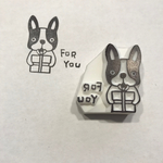 ボストンテリア FOR  YOUはんこ