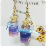 星の薬のピアス