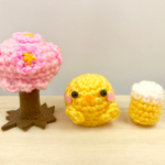 お花見☆ほろ酔いひよこちゃんのお花見セット
