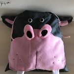 『Fさまオーダー』双子カバさんの大きなお着替え入れ巾着