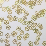 【値下げ】メタルパーツ/桜B/約１００枚入り/金色
