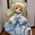 オビツ11　オリジナル　セーラーケープ　ドレス　２－④