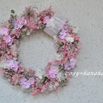 桜ピンクのwreath