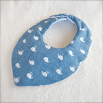 ふかふかスタイ_デニム風くじらさん