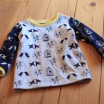 【90】ハミングバードの　長袖Tシャツ