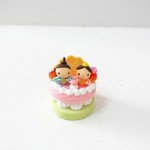 ミニひな祭りケーキ