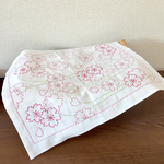 刺し子 ♡ ふきん （桜)