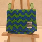 新作☆移動ポケット（ブルー×グリーン）