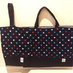 レッスンバッグ＆上履き入れ　トリコロールスター