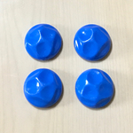 VINTAGE BLUE ROUND DESIGN CABOCHON PARTS