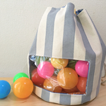 ☆透明窓付きおもちゃ収納バッグ☆