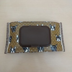 ☆大きめサイズ☆ビタット付きおしりふきケース（フレンチブルドッグ柄）