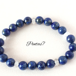綺麗なラピスラズリのブレスレット